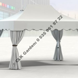 CLK 3x4 Garden Bungalov Cabana Bahçe Çadırı Katlanır Gazebo Tente 13