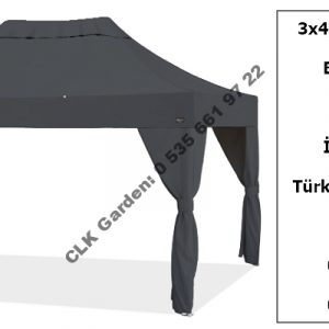CLK 3x4 Garden Bungalov Cabana Bahçe Çadırı Katlanır Gazebo Tente 2